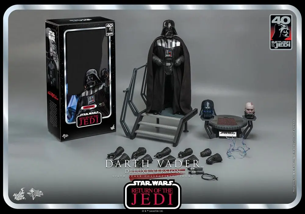 Star Wars: Część VI 40. rocznica Figurka Akcji 1/6 Darth Vader Deluxe Version 35 cm zdjęcie produktu