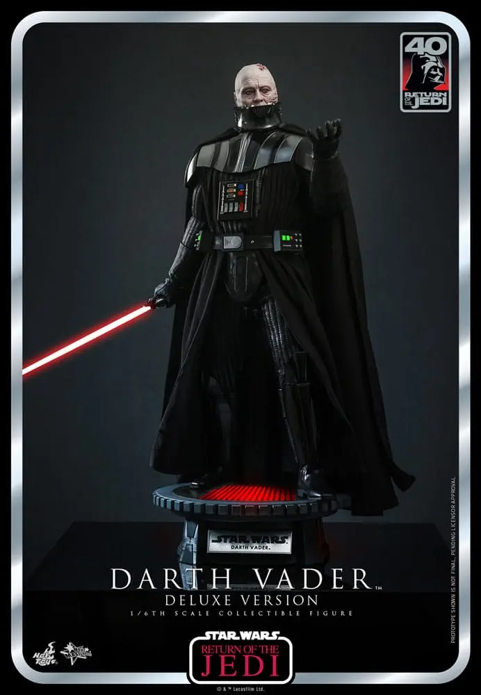 Star Wars: Część VI 40. rocznica Figurka Akcji 1/6 Darth Vader Deluxe Version 35 cm zdjęcie produktu