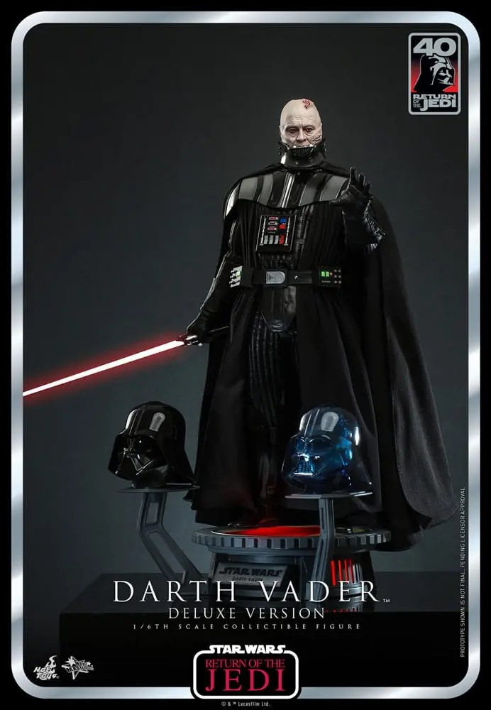 Star Wars: Część VI 40. rocznica Figurka Akcji 1/6 Darth Vader Deluxe Version 35 cm zdjęcie produktu