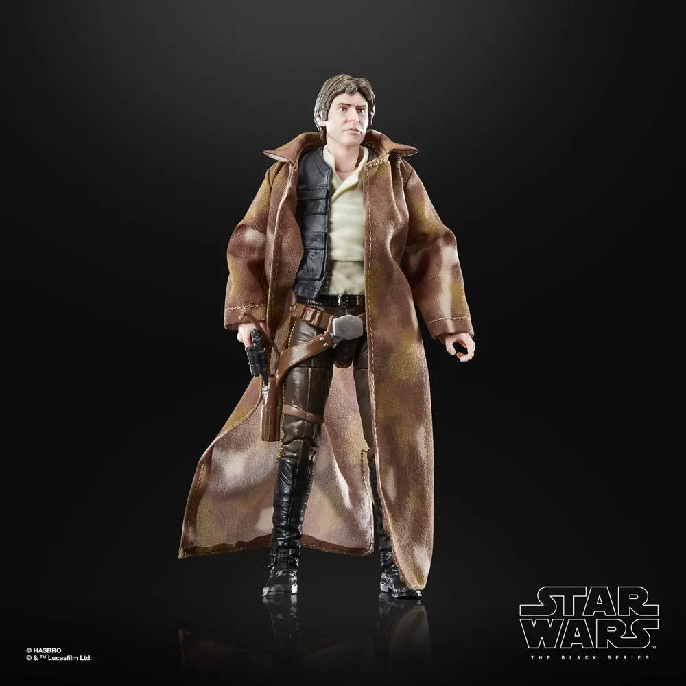 Star Wars: Episode VI 40th Anniversary Black Series Figurka Akcji Han Solo (Endor) 15 cm zdjęcie produktu