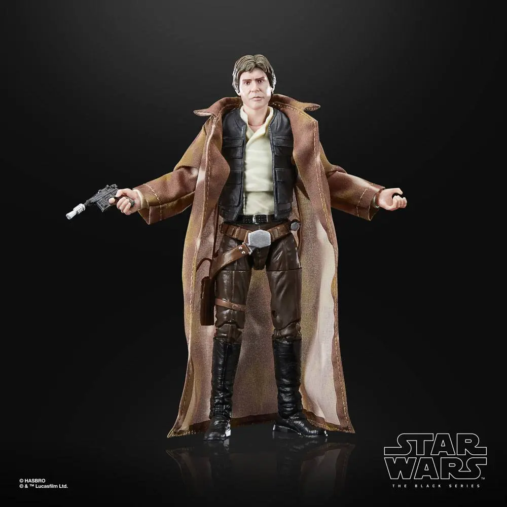 Star Wars: Episode VI 40th Anniversary Black Series Figurka Akcji Han Solo (Endor) 15 cm zdjęcie produktu