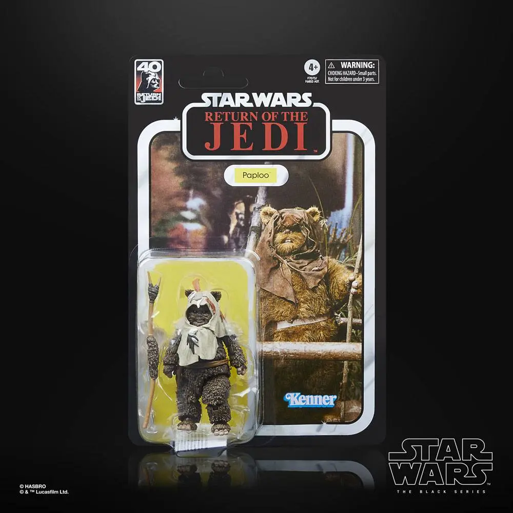 Star Wars: Część VI – 40. Rocznica Czarnej Serii Figurka Akcji Paploo 15 cm zdjęcie produktu