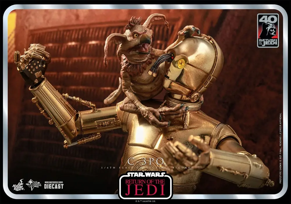 Star Wars: Część VI 40. Rocznica Figurka Akcji 1/6 C-3PO 29 cm zdjęcie produktu