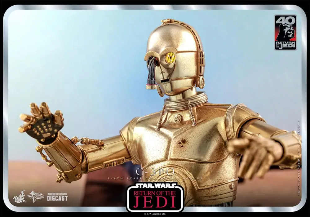 Star Wars: Część VI 40. Rocznica Figurka Akcji 1/6 C-3PO 29 cm zdjęcie produktu