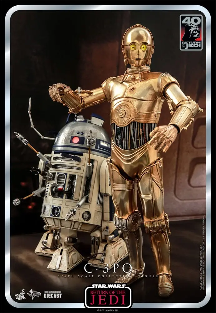 Star Wars: Część VI 40. Rocznica Figurka Akcji 1/6 C-3PO 29 cm zdjęcie produktu