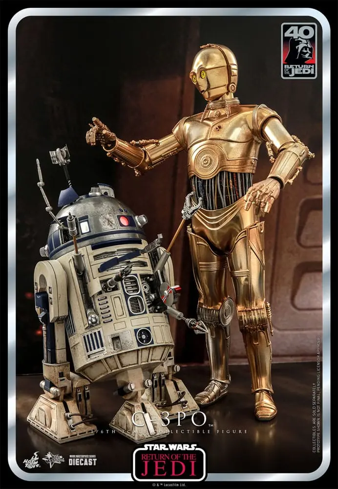 Star Wars: Część VI 40. Rocznica Figurka Akcji 1/6 C-3PO 29 cm zdjęcie produktu