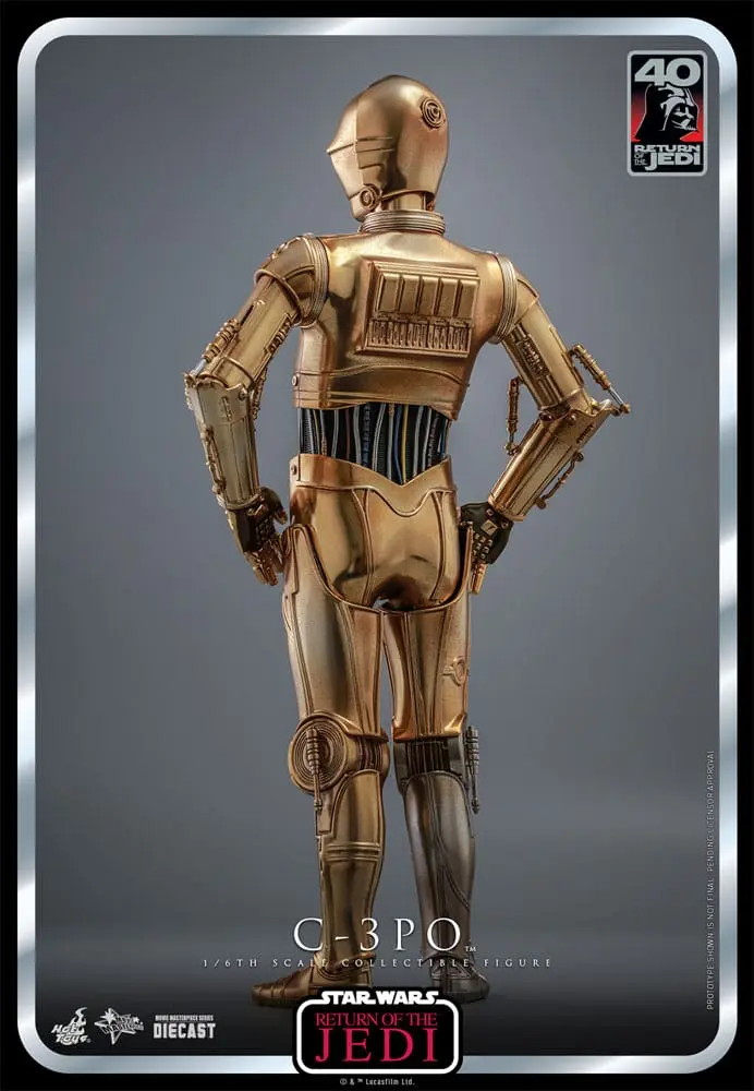 Star Wars: Część VI 40. Rocznica Figurka Akcji 1/6 C-3PO 29 cm zdjęcie produktu