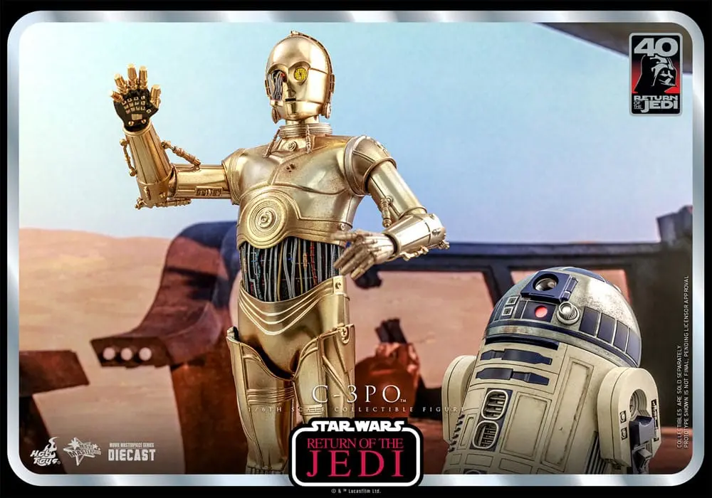 Star Wars: Część VI 40. Rocznica Figurka Akcji 1/6 C-3PO 29 cm zdjęcie produktu