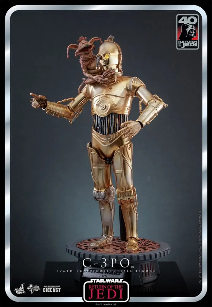 Star Wars: Część VI 40. Rocznica Figurka Akcji 1/6 C-3PO 29 cm zdjęcie produktu