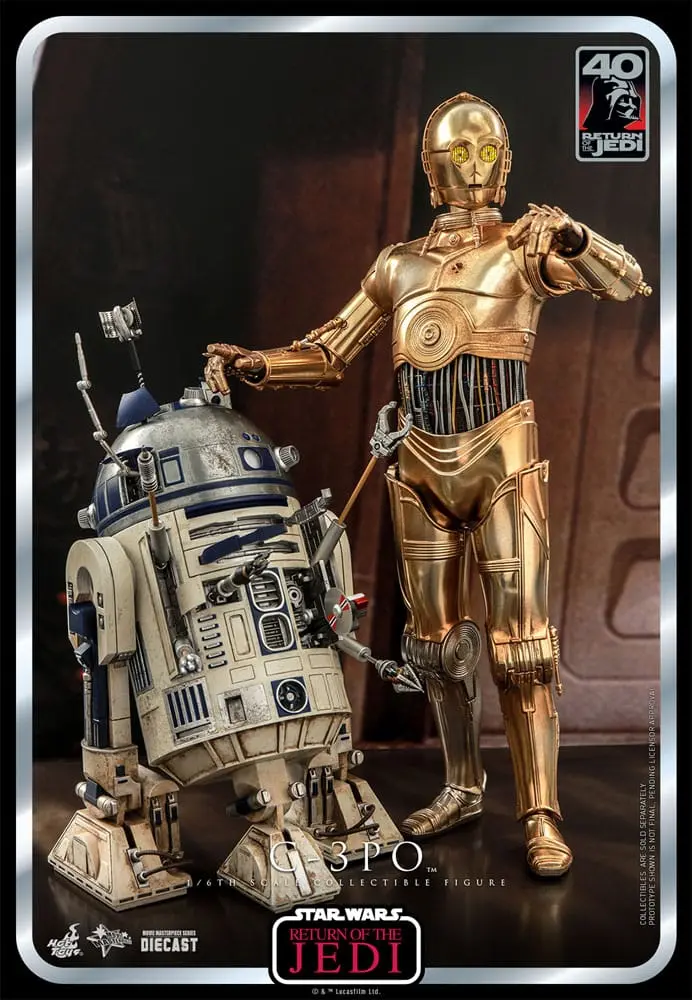 Star Wars: Część VI 40. Rocznica Figurka Akcji 1/6 C-3PO 29 cm zdjęcie produktu