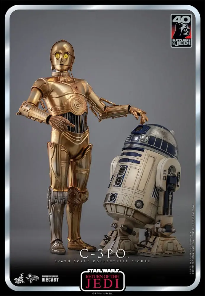 Star Wars: Część VI 40. Rocznica Figurka Akcji 1/6 C-3PO 29 cm zdjęcie produktu