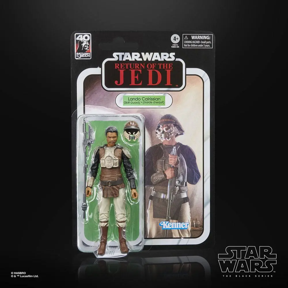 Star Wars: Część VI – Powrót Jedi 40. Rocznica Black Series Figurka Akcji Lando Calrissian (Skiff Guard) 15 cm zdjęcie produktu