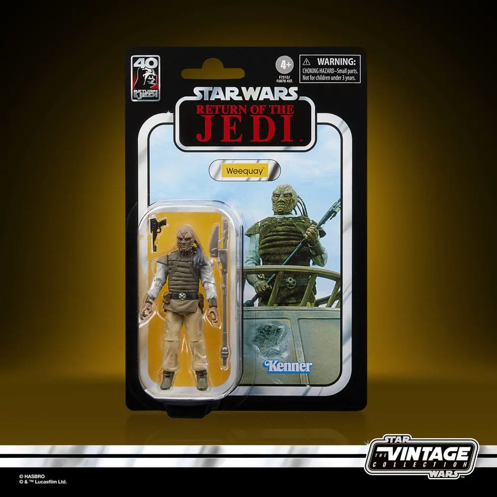 Star Wars: Część VI – Powrót Jedi 40th Anniversary Vintage Collection Figurka Akcji Weequay 10 cm zdjęcie produktu