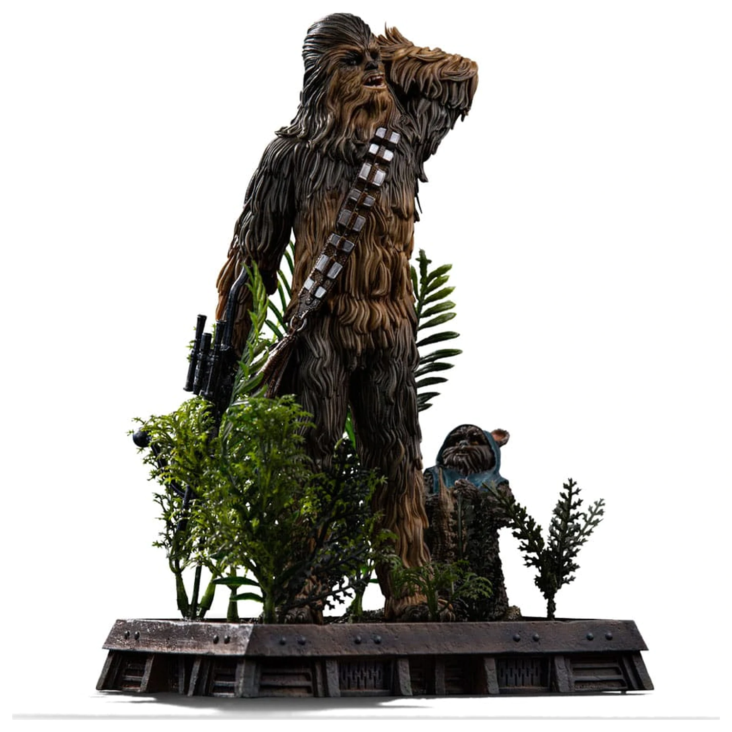 Star Wars Epizod VI Statua w skali Art Scale 1/10 Chewbacca and Tokkat 22 cm zdjęcie produktu