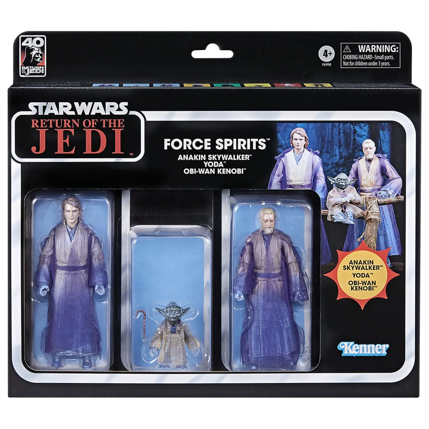Star Wars Episode VI Black Series Figurka 3-pak Force Spirits 15 cm zdjęcie produktu