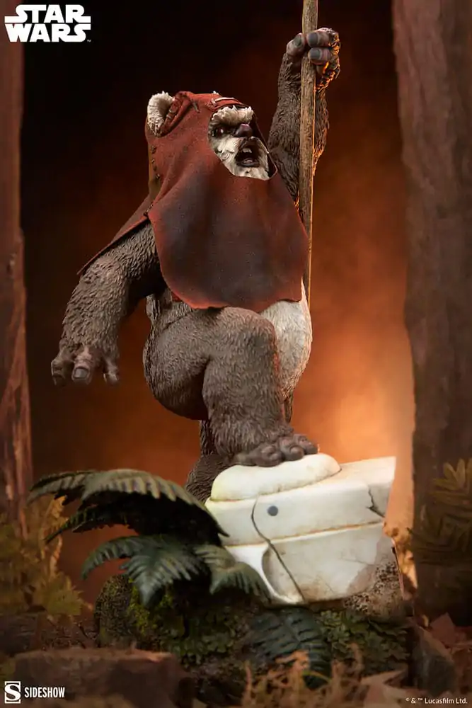 Star Wars: Część VI - Powrót Jedi Premium Format Statua Wicket 46 cm zdjęcie produktu