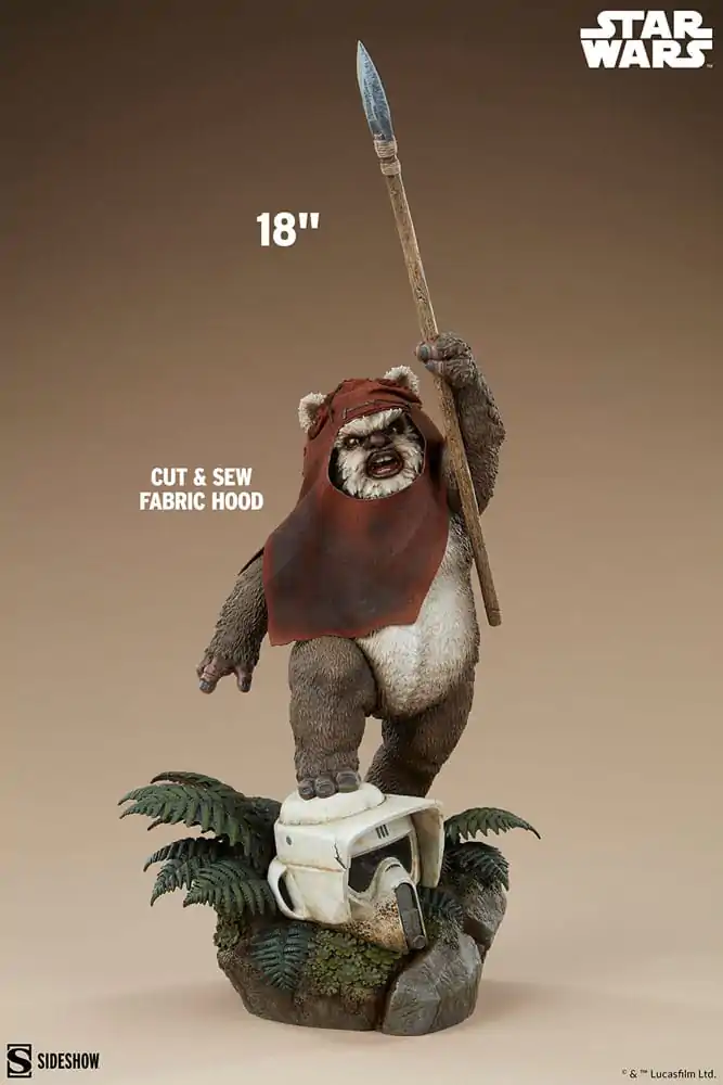 Star Wars: Część VI - Powrót Jedi Premium Format Statua Wicket 46 cm zdjęcie produktu