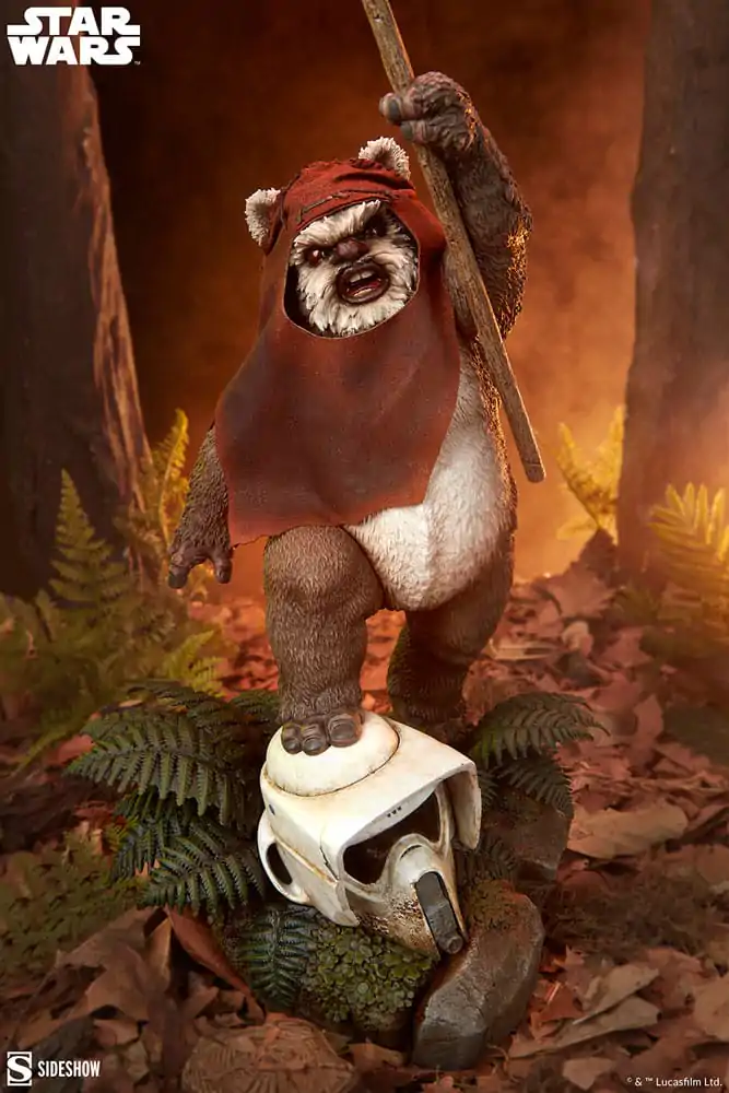 Star Wars: Część VI - Powrót Jedi Premium Format Statua Wicket 46 cm zdjęcie produktu