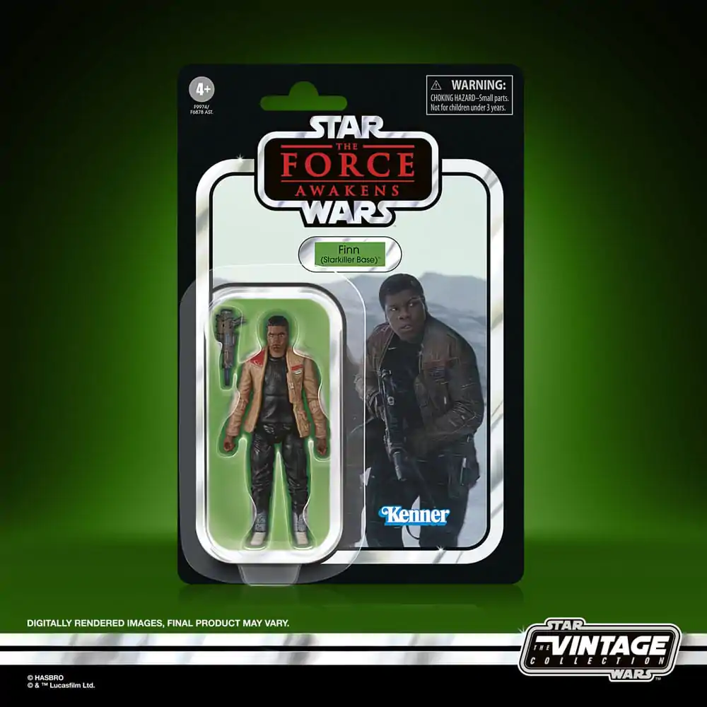 Star Wars: Epizod VII Vintage Collection Figurka Akcji Finn (Baza Starkiller) 10 cm zdjęcie produktu