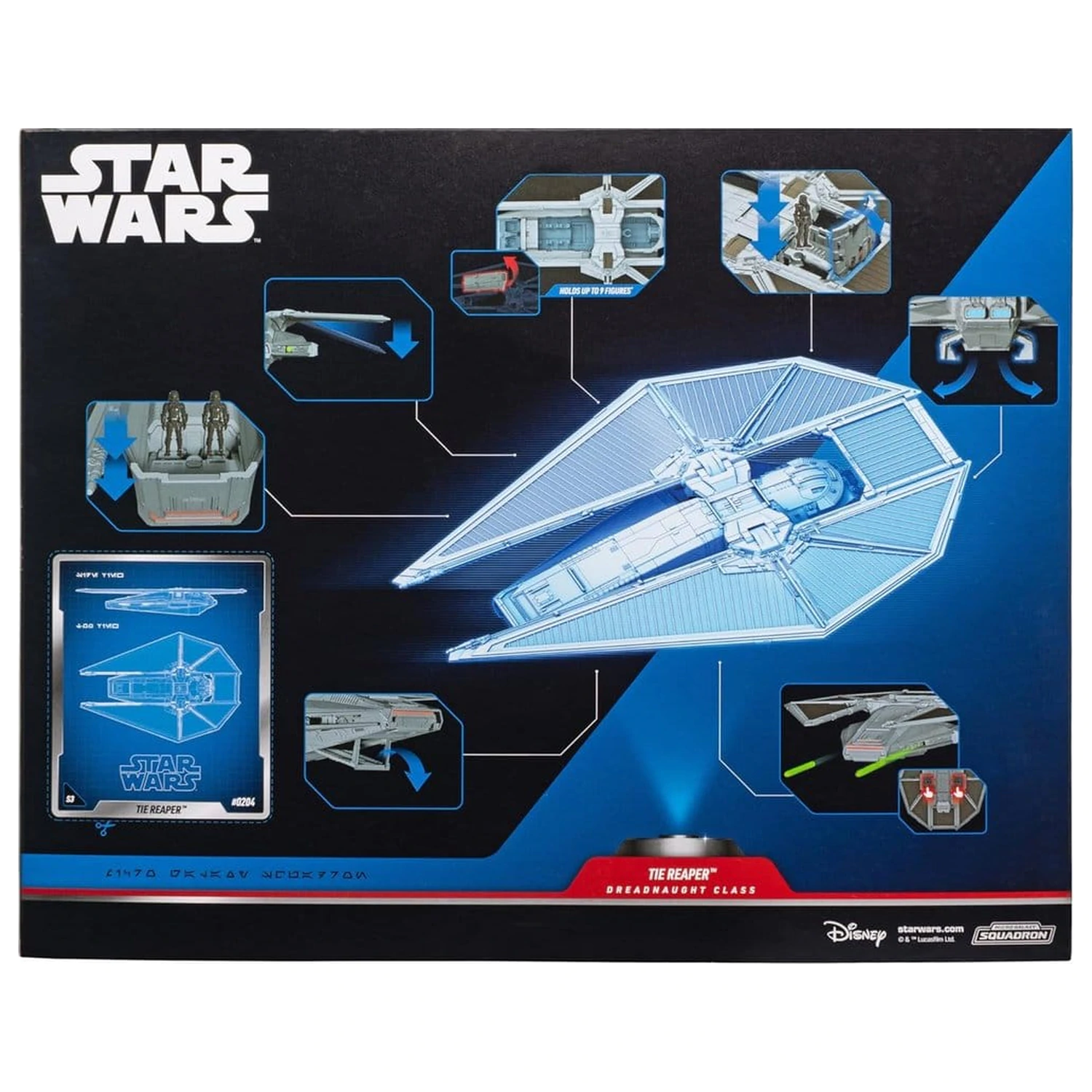 Star Wars Feature Pojazd Dreadnaught Class TIE Reaper Attack Lander 23 cm zdjęcie produktu