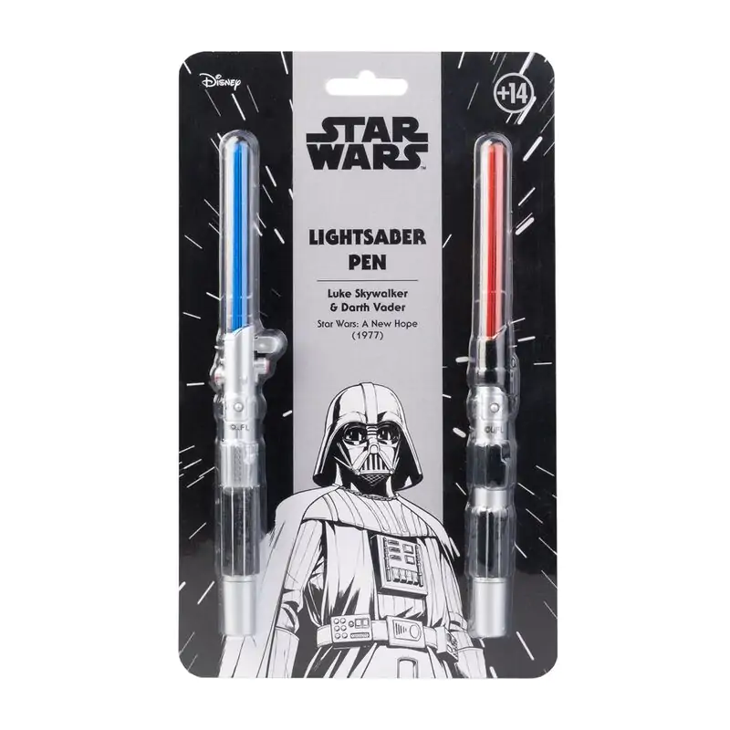 Star Wars zestaw Lightsaber 2 długopisów ze światłem zdjęcie produktu