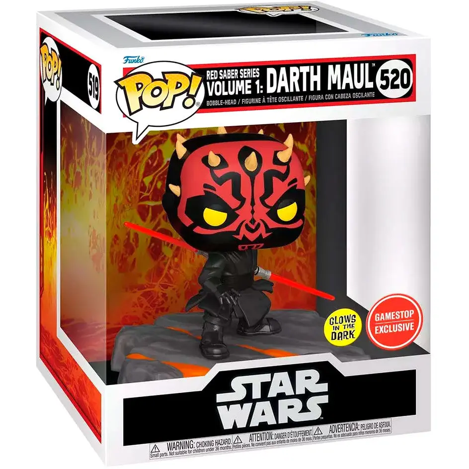 Star Wars POP! Deluxe Figurka Vinyl z Czerwonym Mieczem Serii Tom 1: Darth Maul (GW) 9 cm zdjęcie produktu