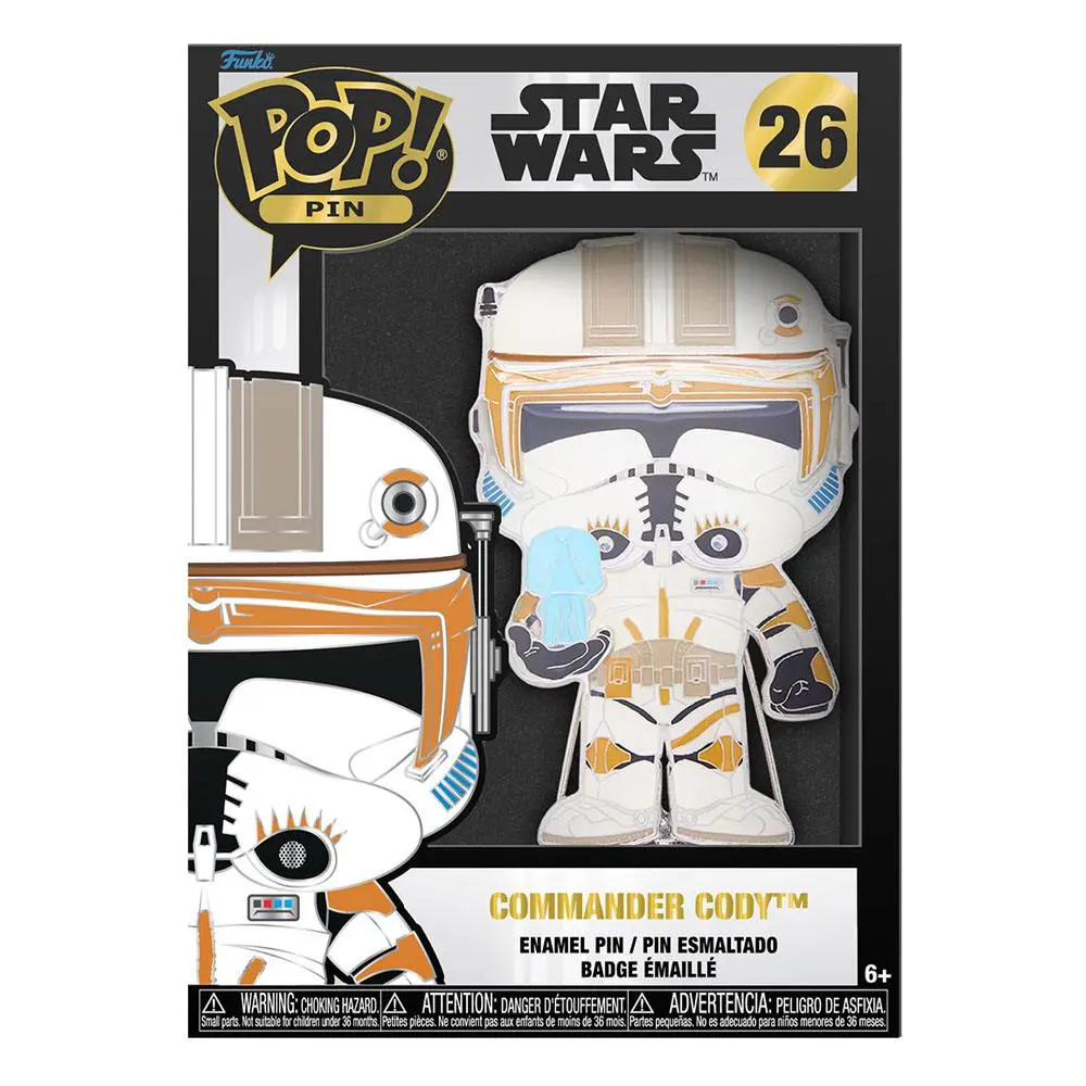 Star Wars POP! przypinka emaliowana Commander Cody 10 cm zdjęcie produktu