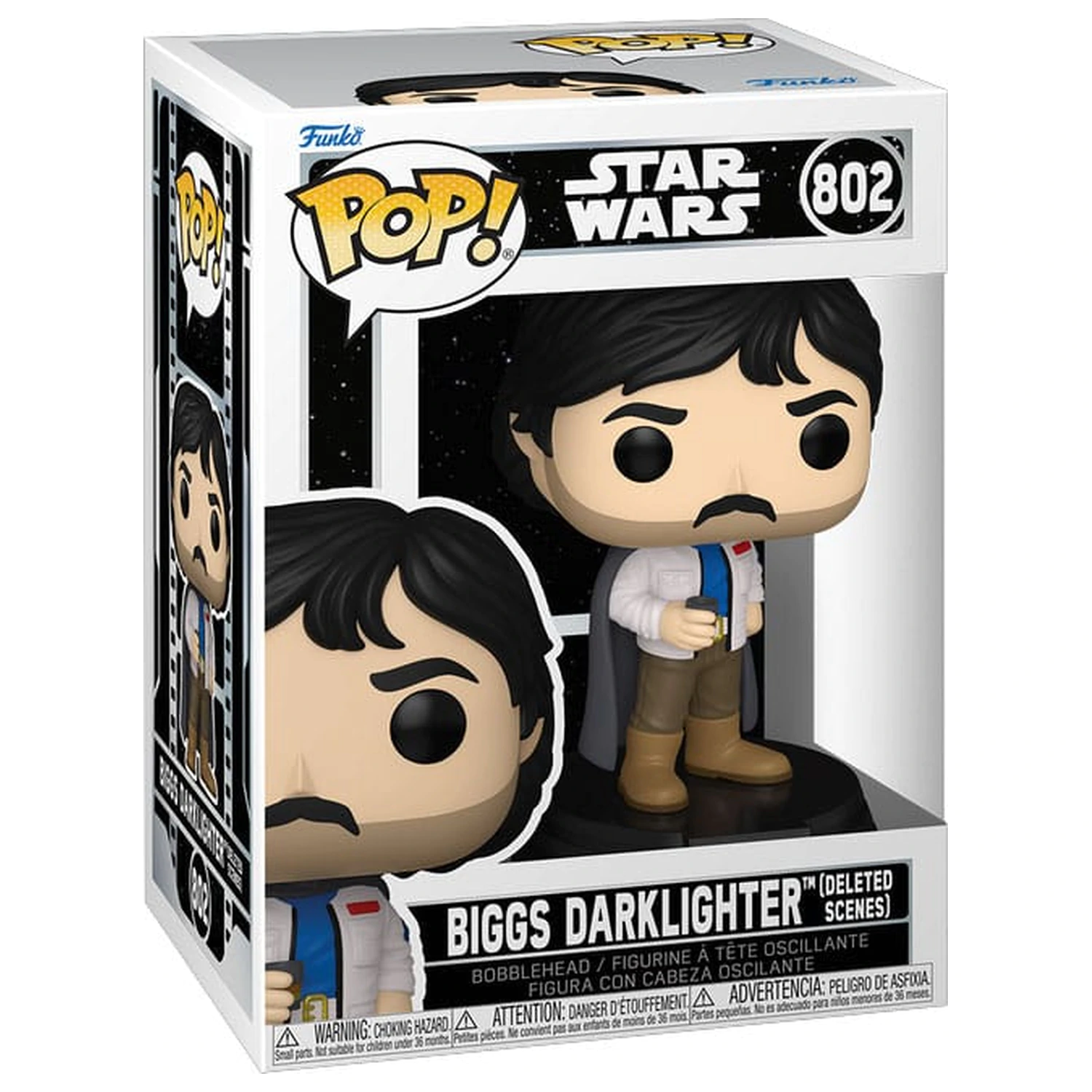 Star Wars Funko POP! Vinyl Figurka Bobblehead Biggs Darklighter (Sceny Usunięte) 9 cm zdjęcie produktu