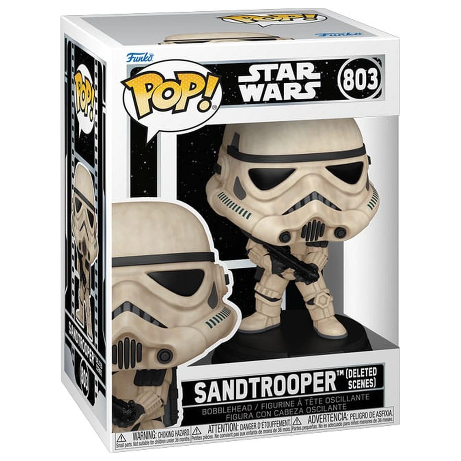Star Wars Funko POP! Winyl Bobblehead Figurka Sandtrooper (Sceny Usunięte) 9 cm zdjęcie produktu