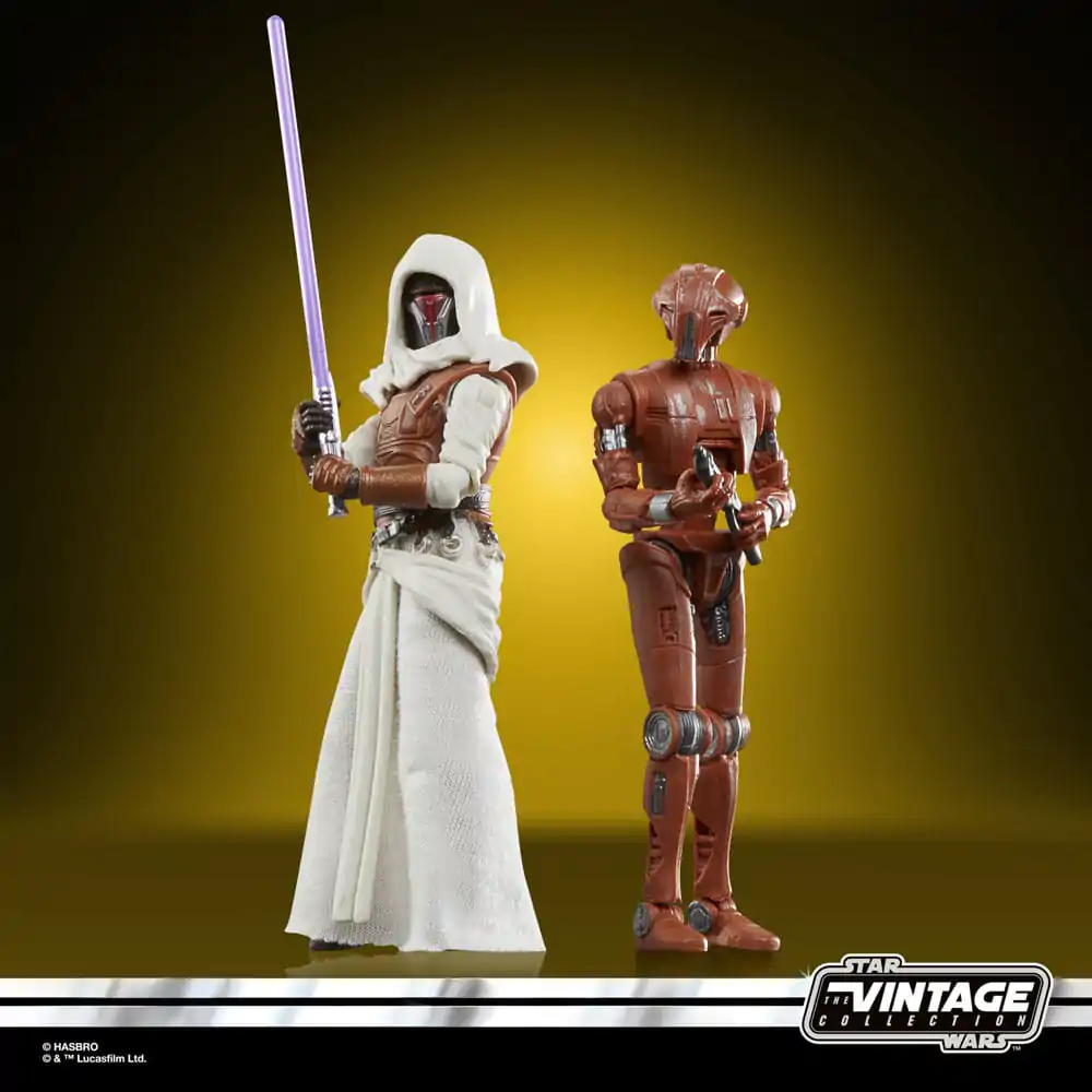 Star Wars: Galaxy of Heroes Vintage Collection figurka 2-pak Rycerz Jedi Revan & HK-47 10 cm zdjęcie produktu