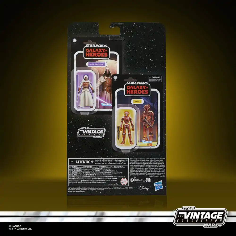 Star Wars: Galaxy of Heroes Vintage Collection figurka 2-pak Rycerz Jedi Revan & HK-47 10 cm zdjęcie produktu
