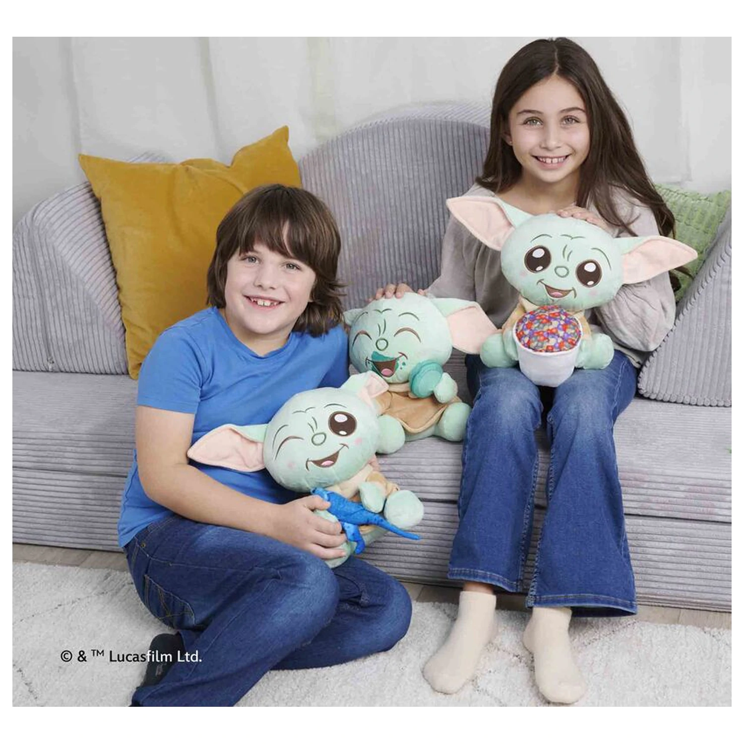 Star Wars Grogu Macaroon pluszowa zabawka 25cm zdjęcie produktu