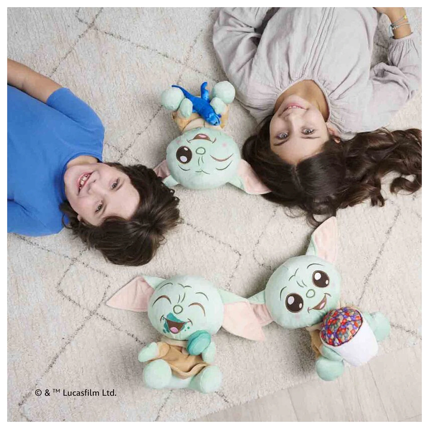 Star Wars Grogu Macaroon pluszowa zabawka 25cm zdjęcie produktu