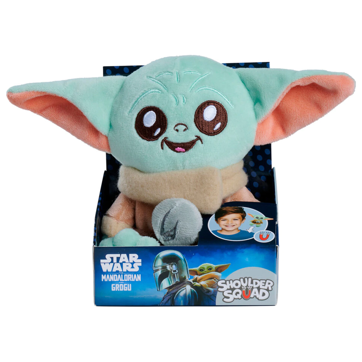Star Wars Grogu pluszowa zabawka na ramię 12cm zdjęcie produktu