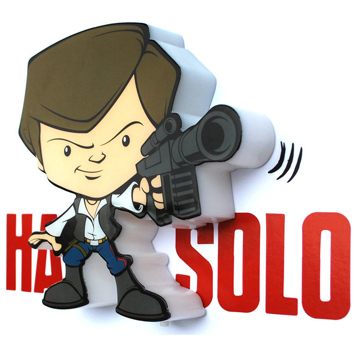 Star Wars Hans Solo 3D Light FX mini lampa zdjęcie produktu