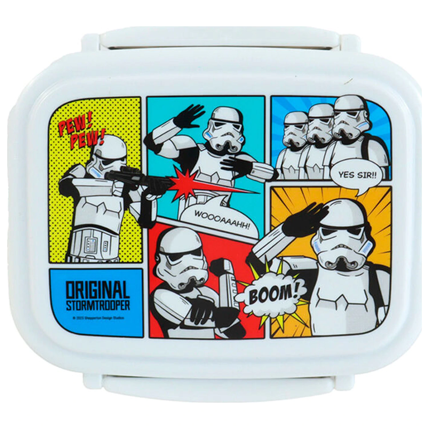 Star Wars Imperial Stormtrooper pudełko śniadaniowe + sztućce zdjęcie produktu