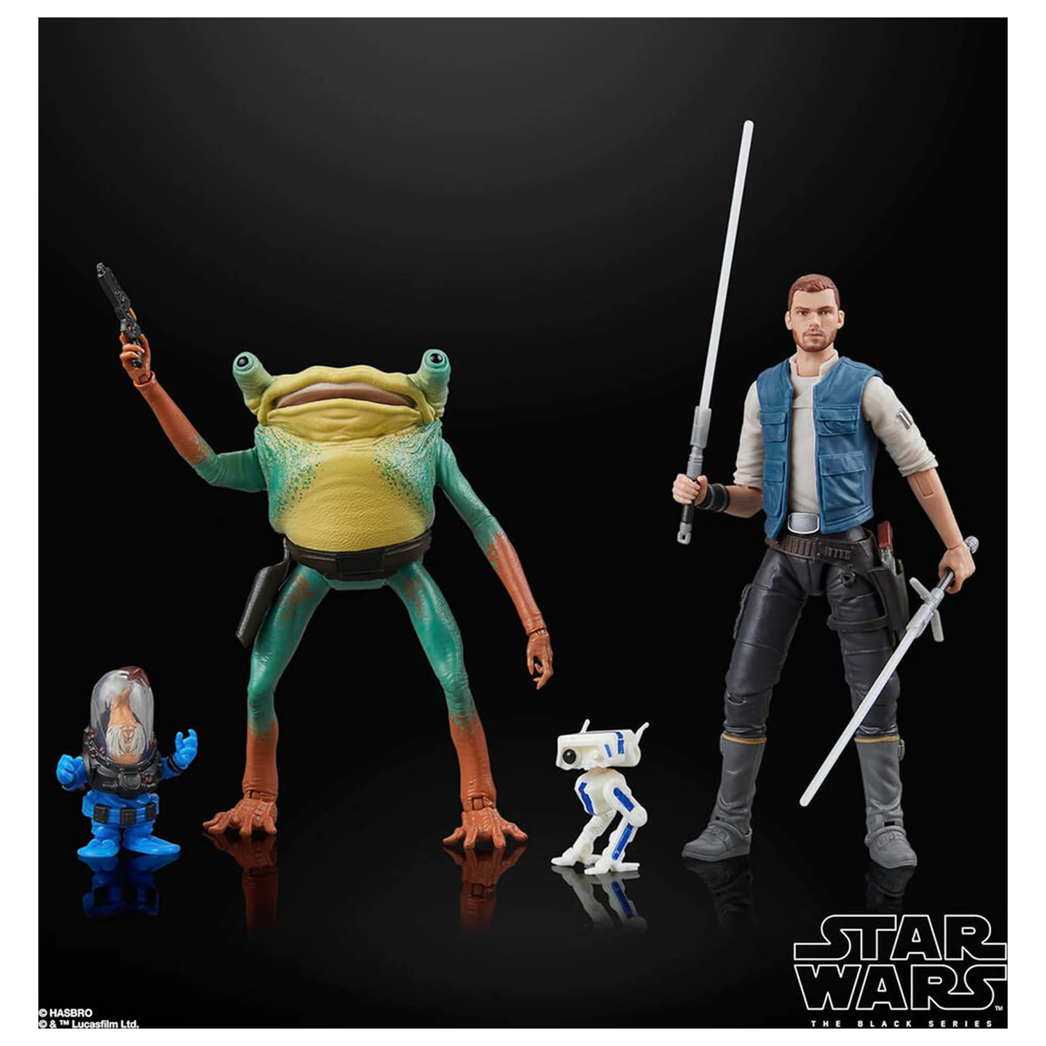 Star Wars Jedi Survivor Cal Kestis Turgle & Skoova Stev blister 2 figurki 15cm zdjęcie produktu
