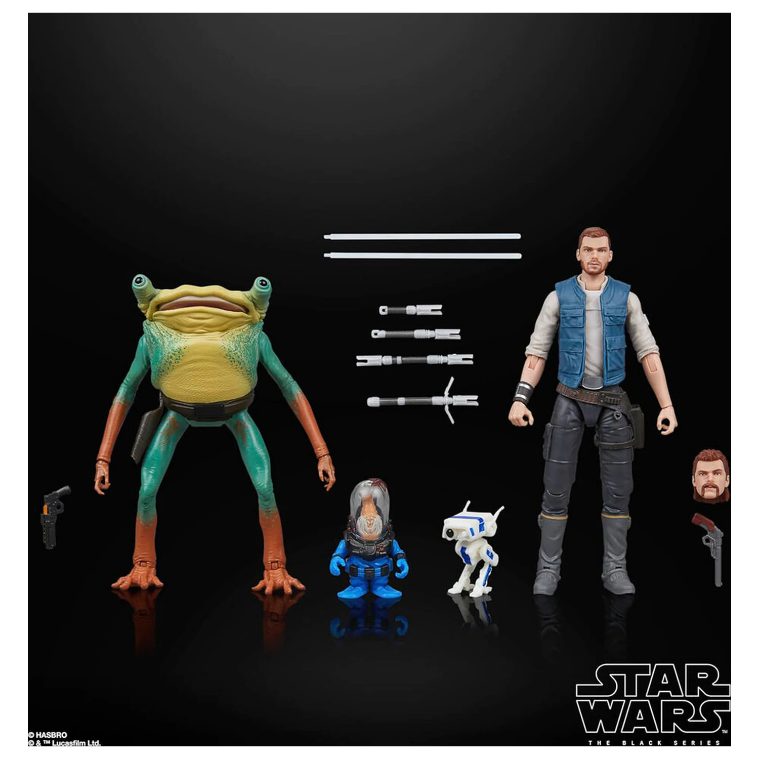 Star Wars Jedi Survivor Cal Kestis Turgle & Skoova Stev blister 2 figurki 15cm zdjęcie produktu