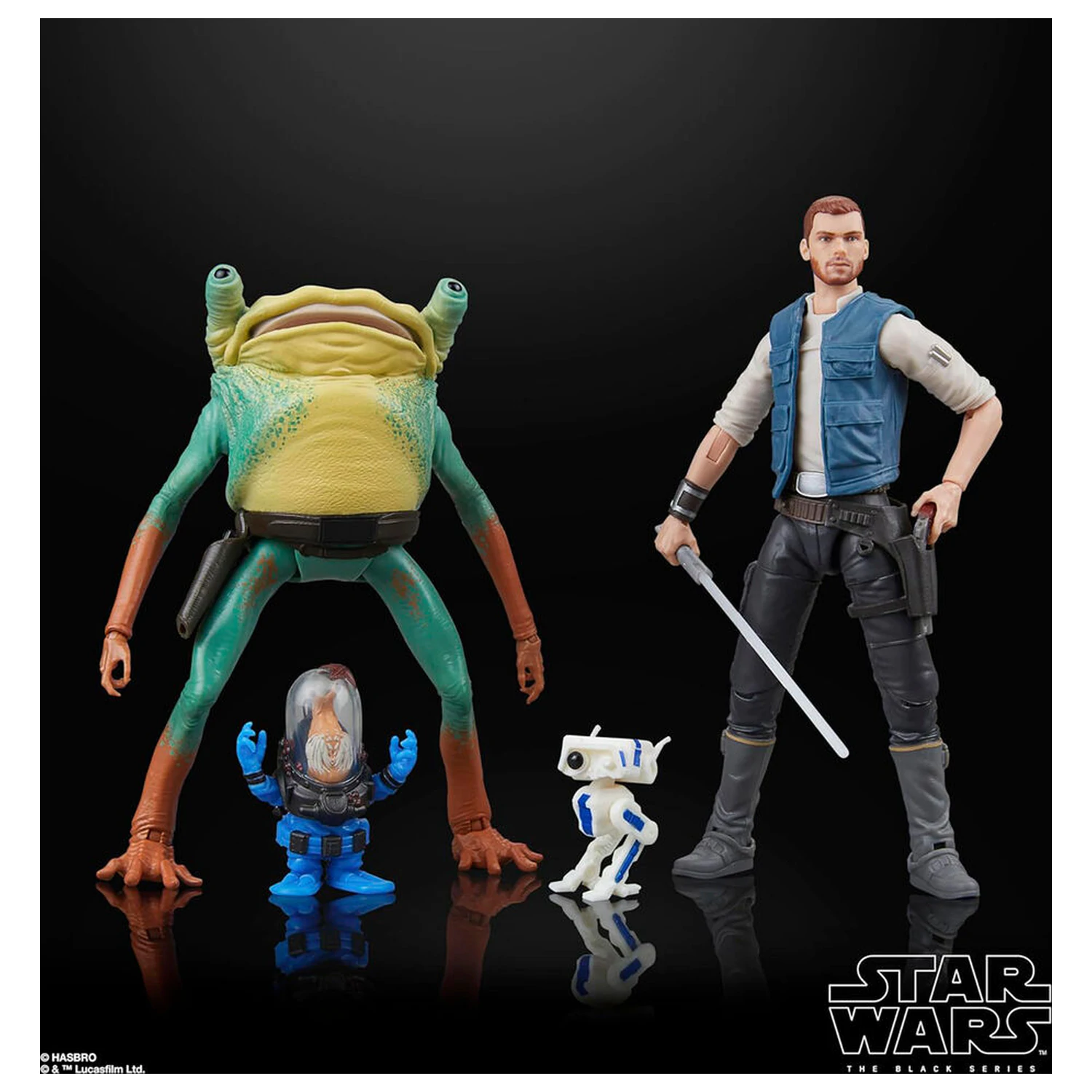 Star Wars Jedi Survivor Cal Kestis Turgle & Skoova Stev blister 2 figurki 15cm zdjęcie produktu