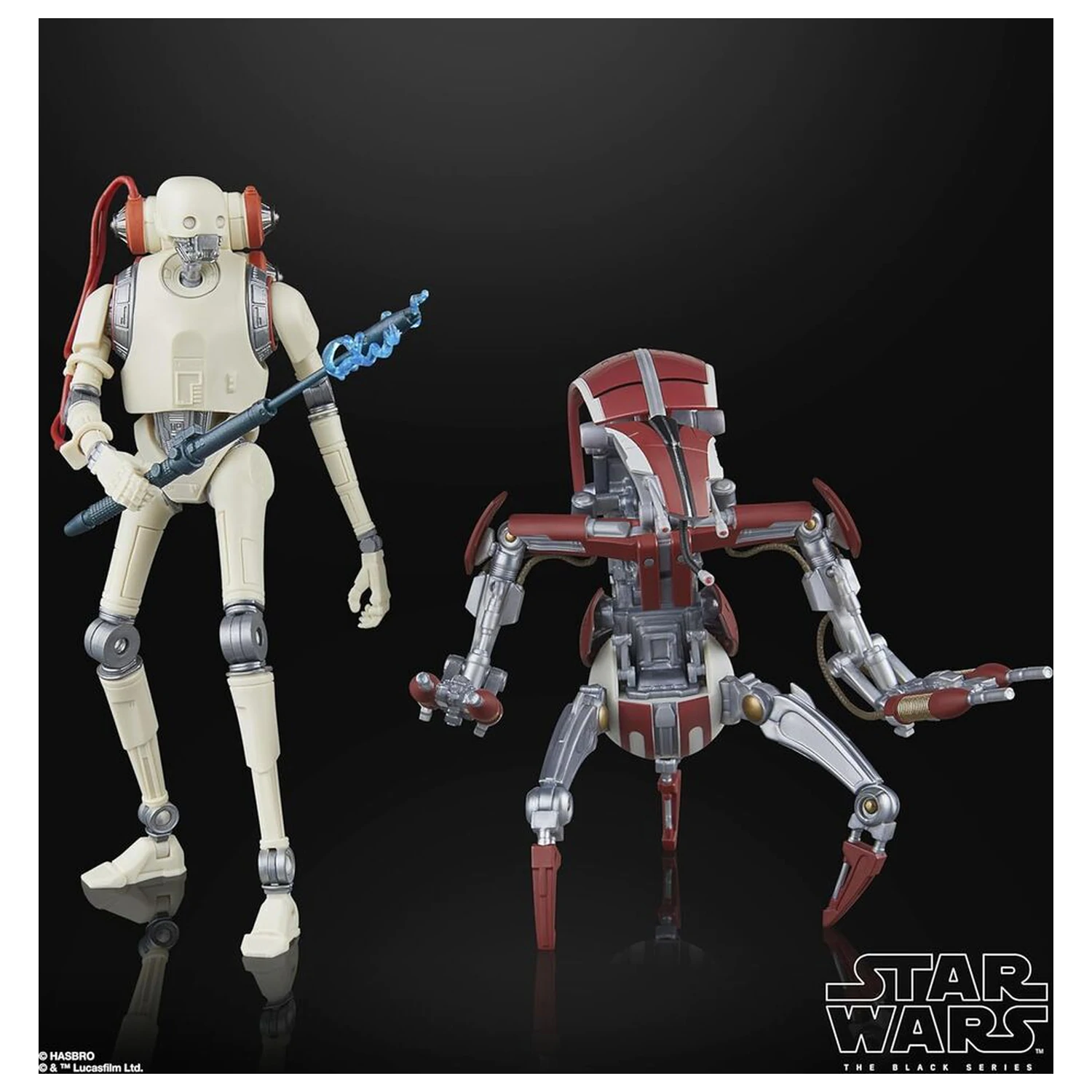 Star Wars Jedi Survivor KX Security Droid Enforcer i Droideka zestaw 2 figurek 15cm zdjęcie produktu