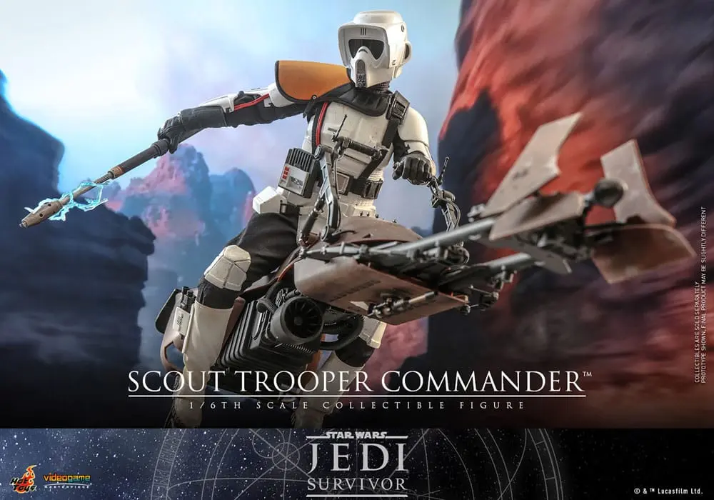 Star Wars: Jedi Survivor Figurka Akcji arcydzieło 1/6 Scout Trooper Commander 30 cm zdjęcie produktu