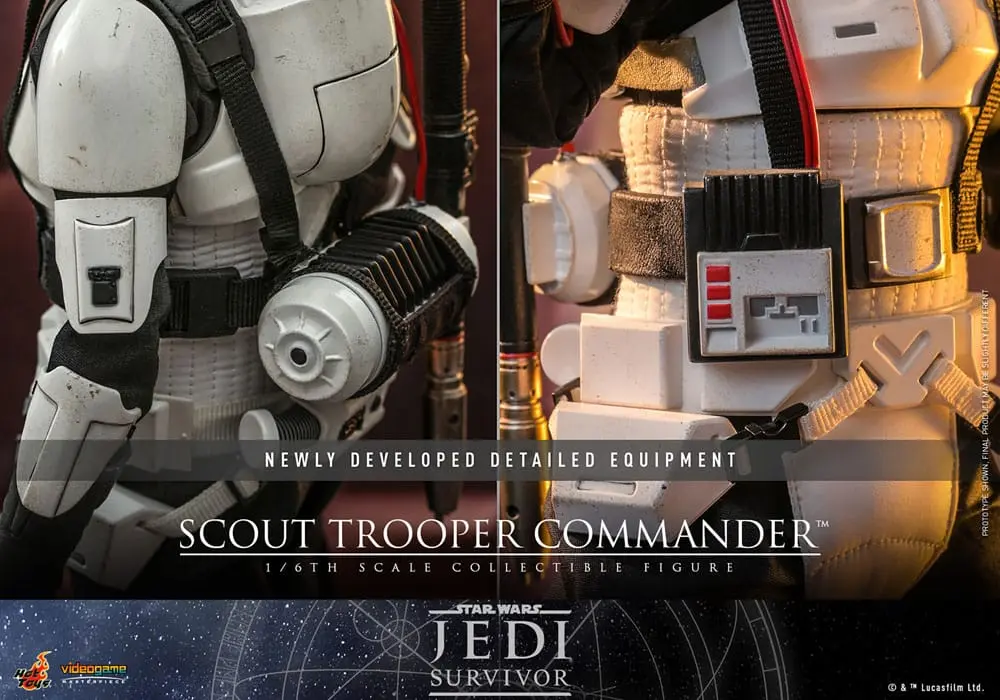 Star Wars: Jedi Survivor Figurka Akcji arcydzieło 1/6 Scout Trooper Commander 30 cm zdjęcie produktu