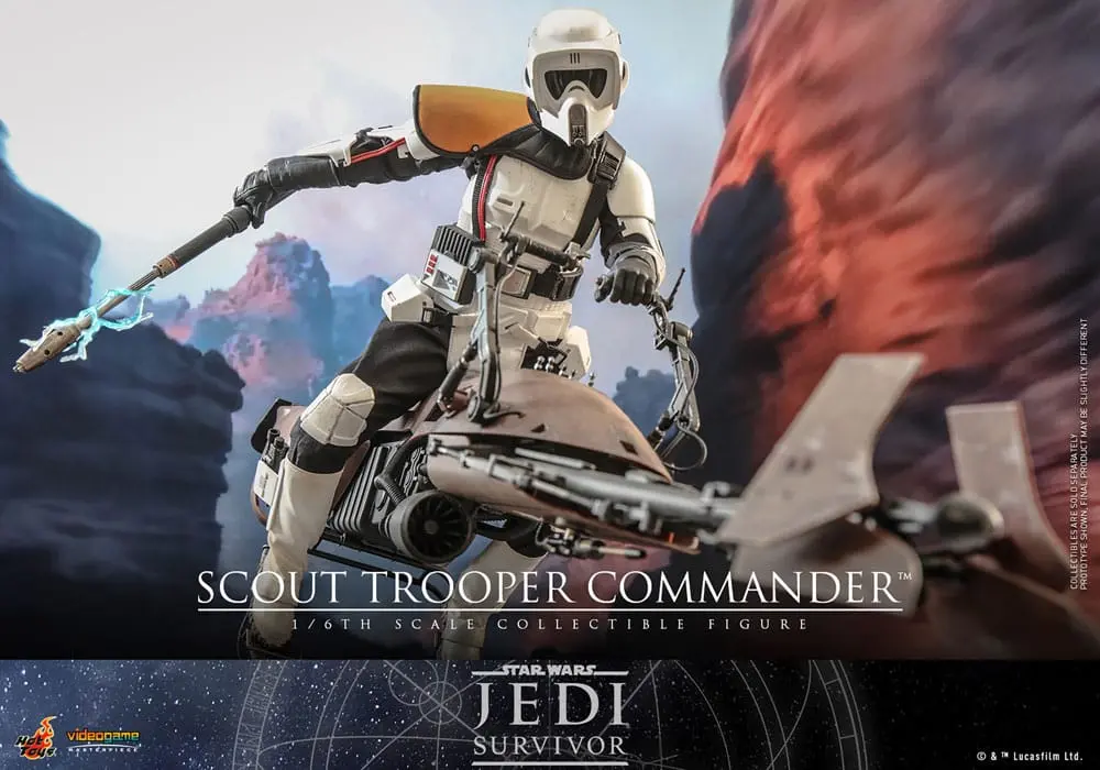 Star Wars: Jedi Survivor Figurka Akcji arcydzieło 1/6 Scout Trooper Commander 30 cm zdjęcie produktu