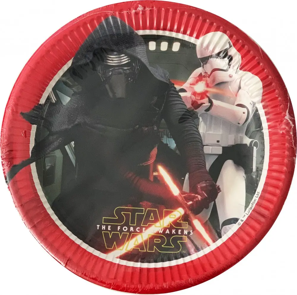 Star Wars Justice Talerze papierowe 8 sztuk 23 cm zdjęcie produktu