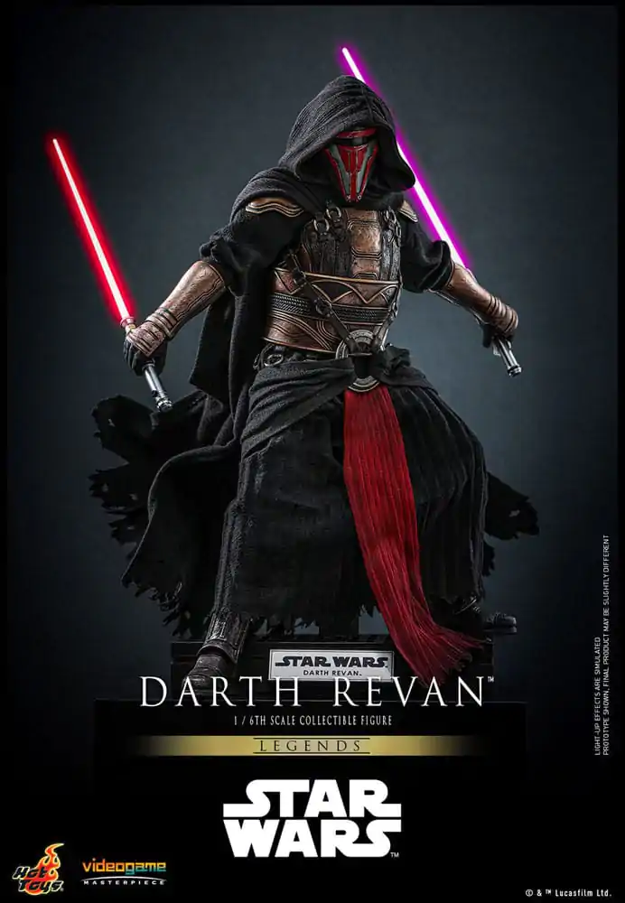 Star Wars Legends Kolekcjonerska Figurka Akcji Videogame Masterpiece 1/6 Darth Revan 31 cm zdjęcie produktu