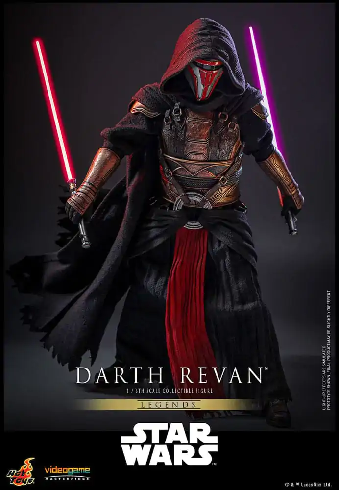 Star Wars Legends Kolekcjonerska Figurka Akcji Videogame Masterpiece 1/6 Darth Revan 31 cm zdjęcie produktu