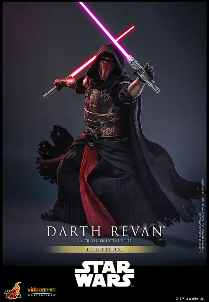 Star Wars Legends Kolekcjonerska Figurka Akcji Videogame Masterpiece 1/6 Darth Revan 31 cm zdjęcie produktu