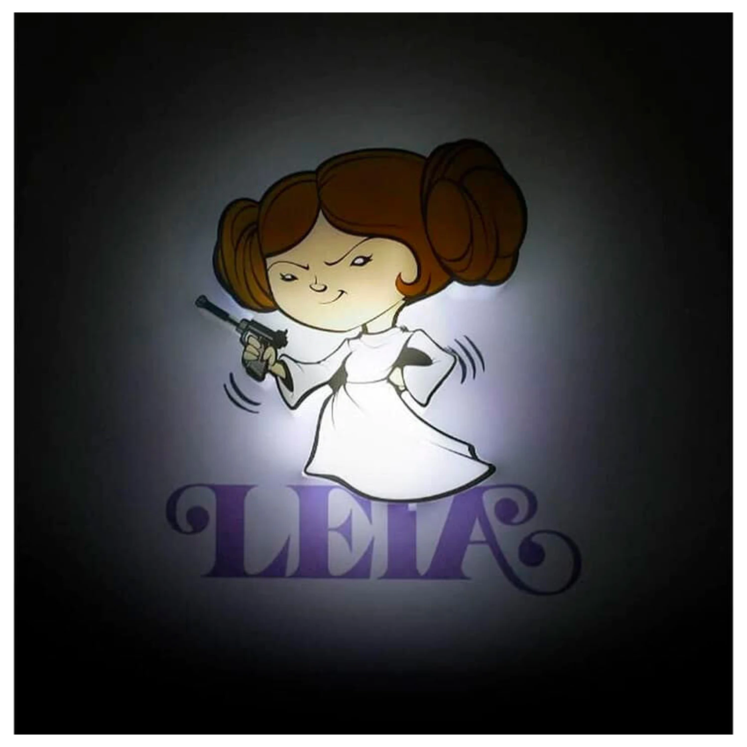 Star Wars Leia 3D Light FX mini lampa zdjęcie produktu