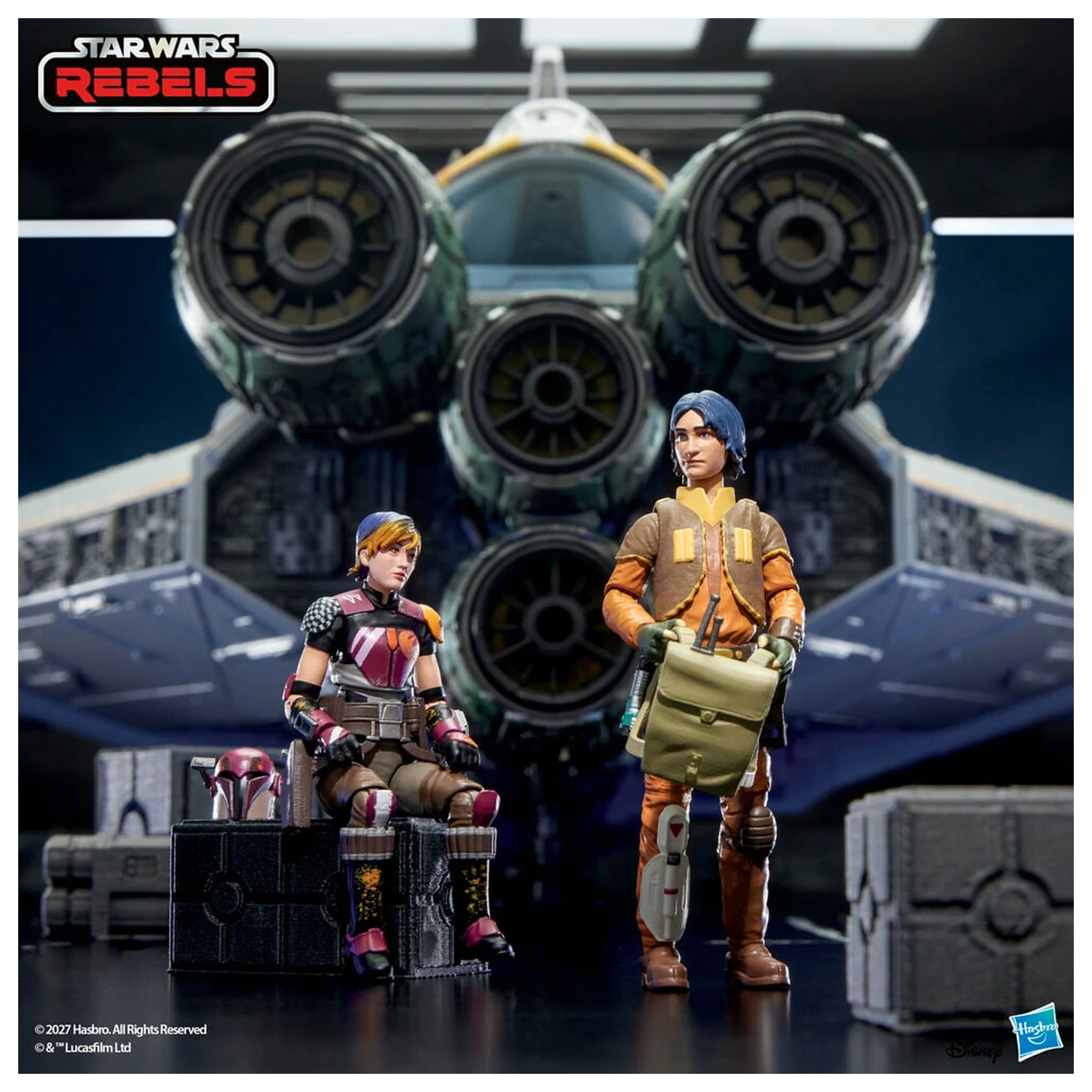 Gwiezdne Wojny Lothal Rebel zestaw 3 figurek 9,5 cm zdjęcie produktu