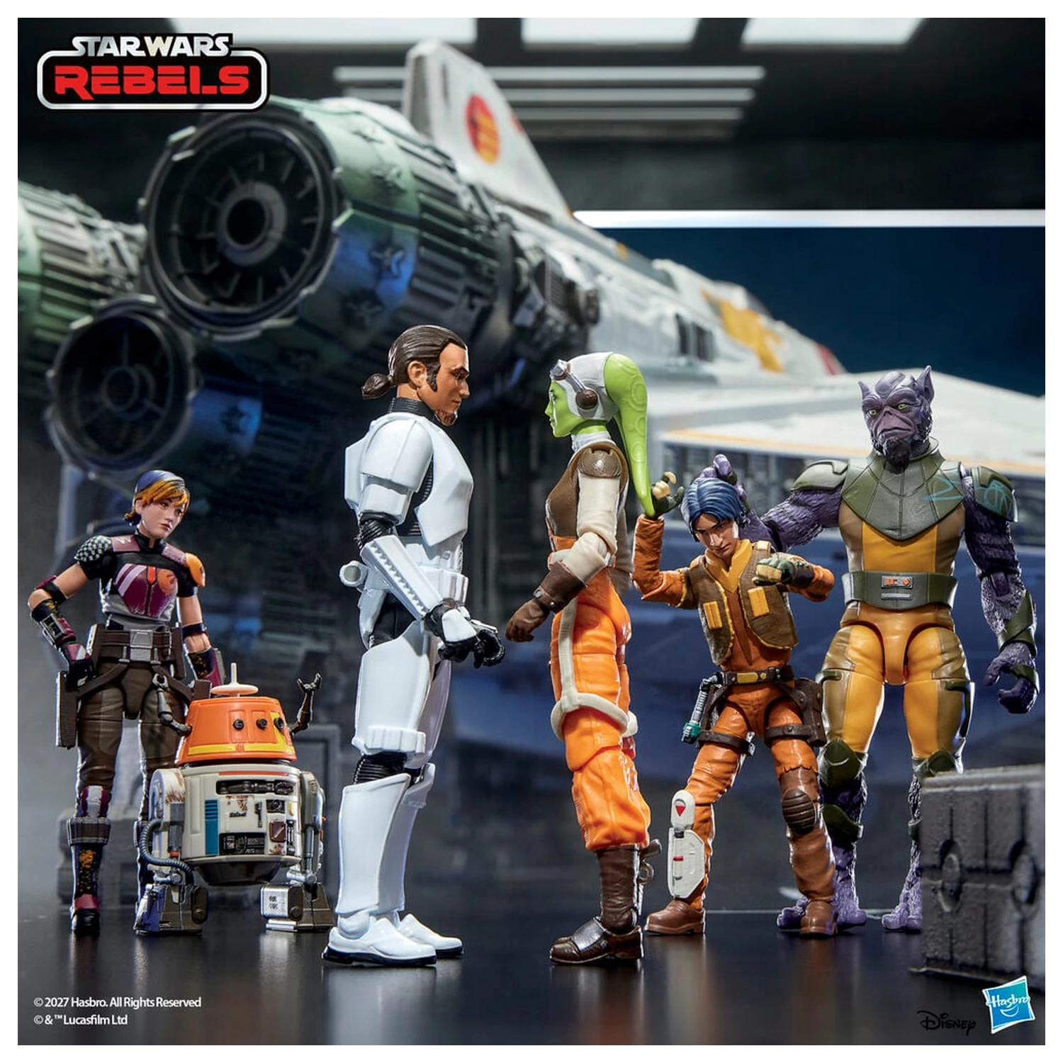 Gwiezdne Wojny Lothal Rebel zestaw 3 figurek 9,5 cm zdjęcie produktu